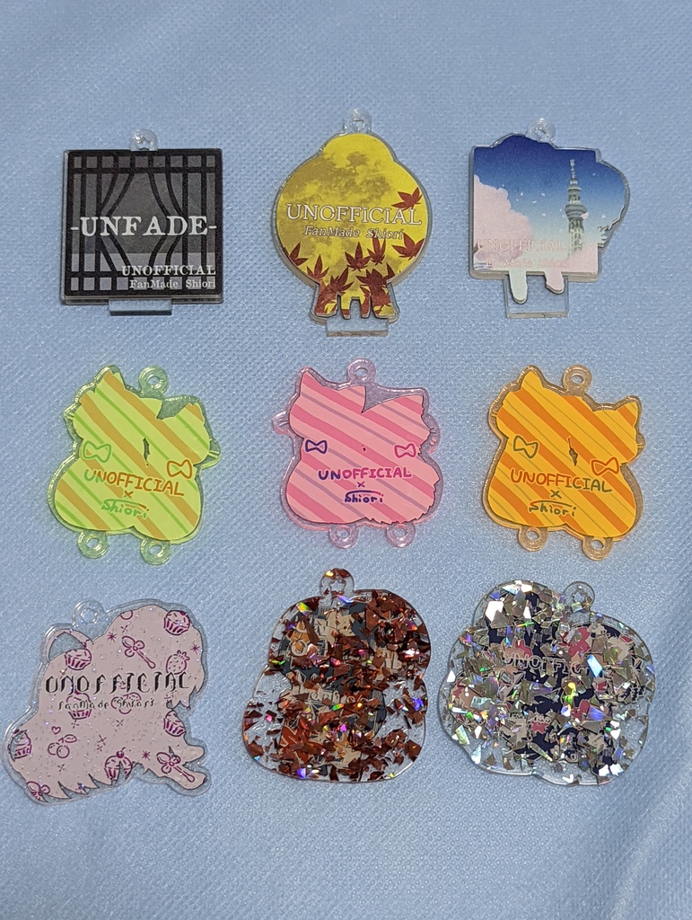 【否定者たちの円卓会議3】アクキー/アクスタ土台・ナスカンなし