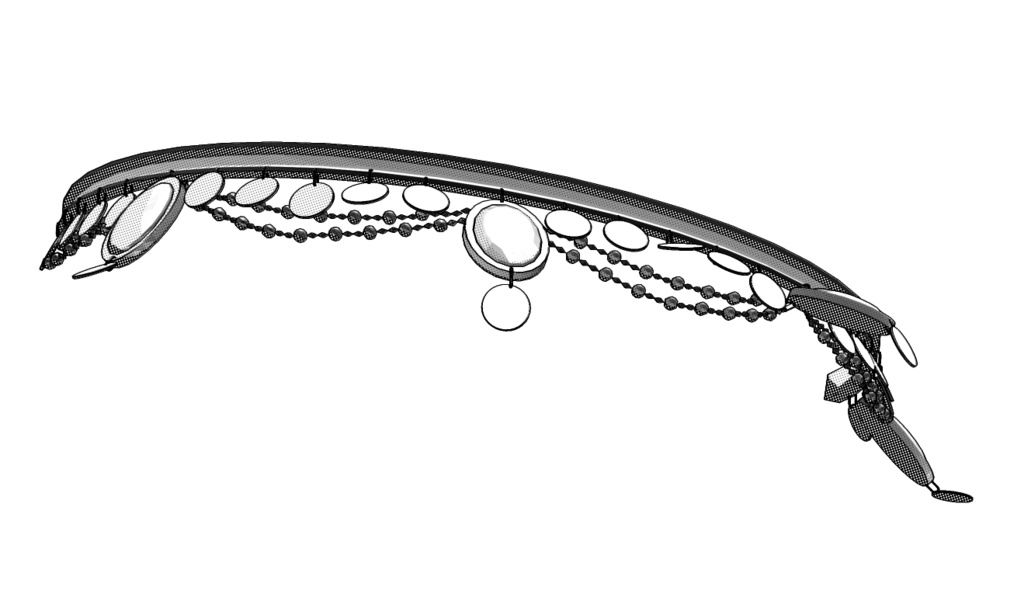 カリムの飾り輪(冠)(クリスタ専用)