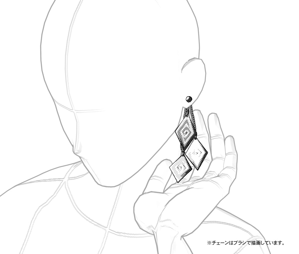 リーチ兄弟のピアス【クリスタ限定】