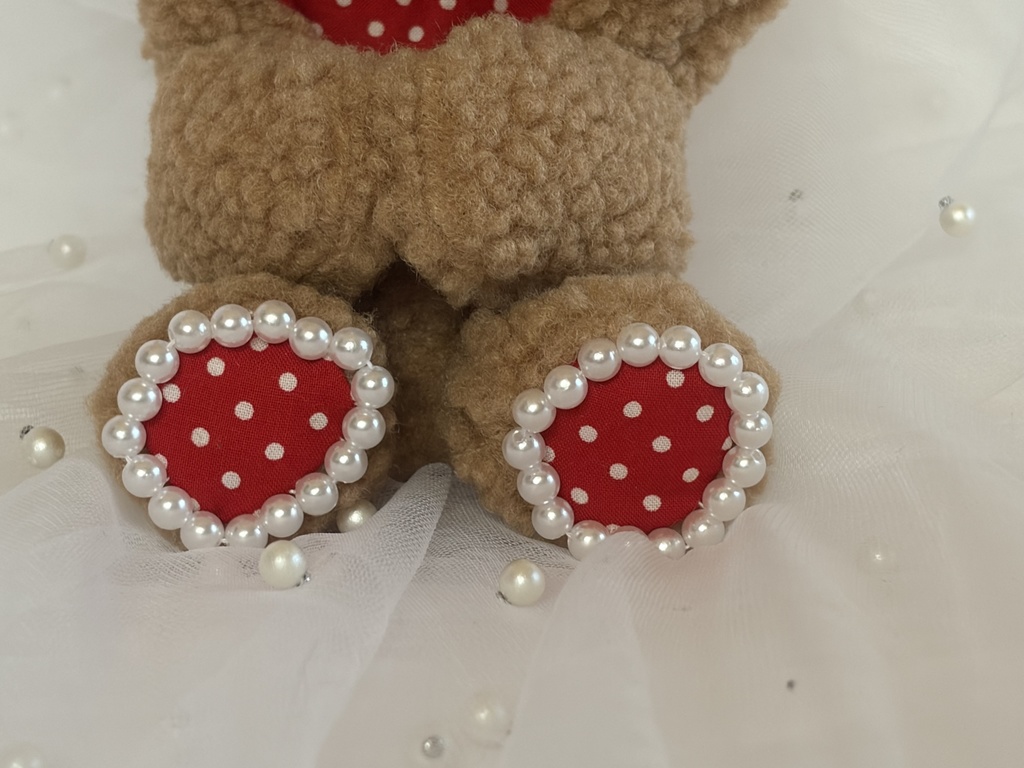 【即納品】Kyururun Bear おすわりきぐるみ 11~13㎝ぬい対応