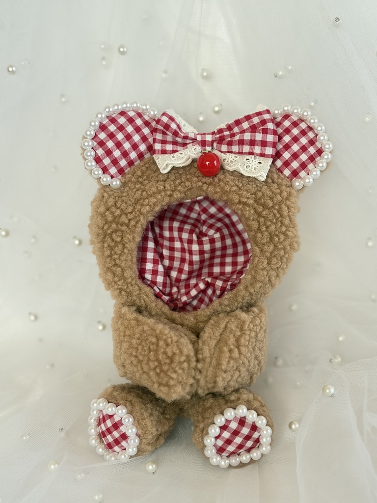 【即納品】Kyururun Bear おすわりきぐるみ 11~13㎝ぬい対応