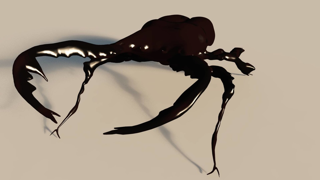 クワガタムシ（３Dモデル）