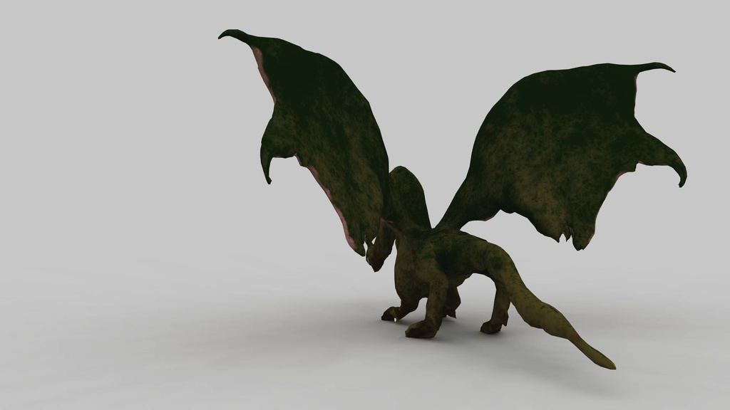 ドラゴン(3Dモデル)