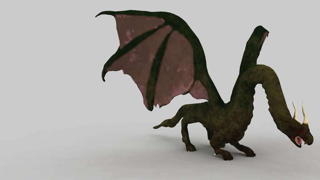 ドラゴン(3Dモデル)