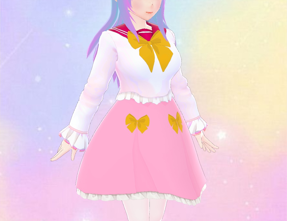 Bunny_Girl_Pink_Blue-Vroid