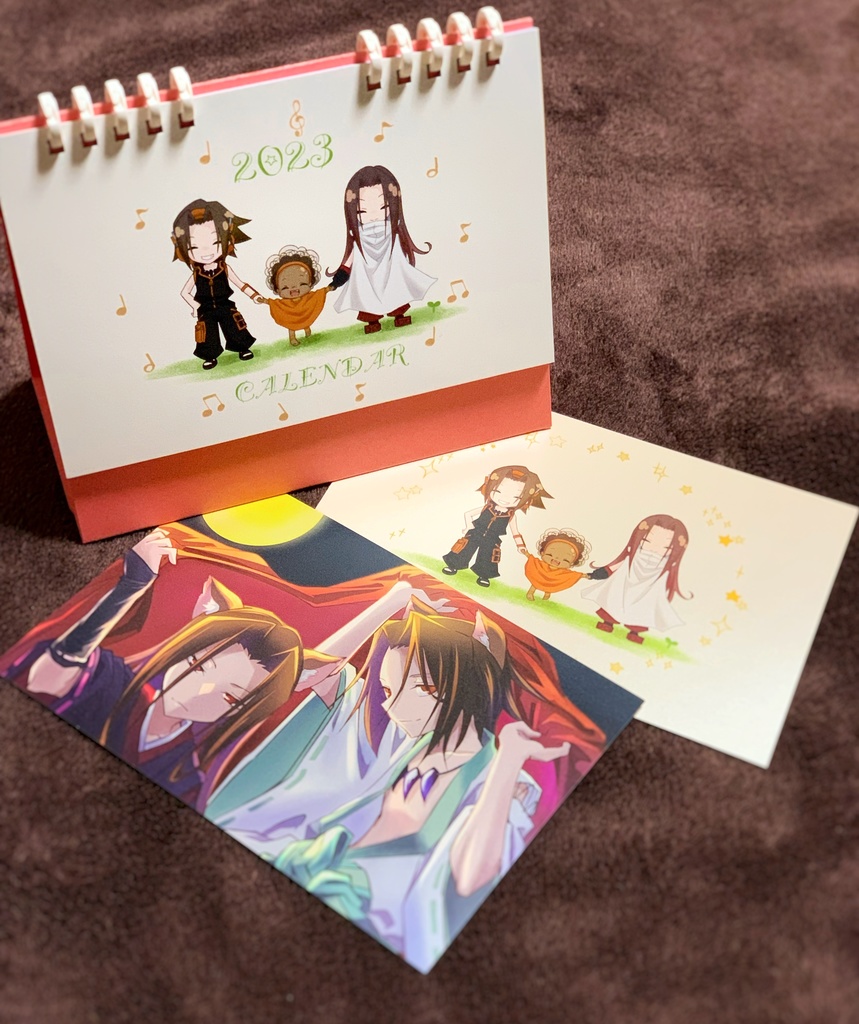 『双葉とオパチョのいちねんかん！』卓上カレンダー