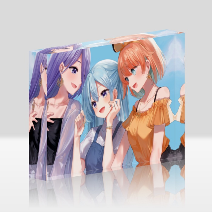 アクリルブロック《My Dearest, Starry Night, 1st Class》甘沖とゆ