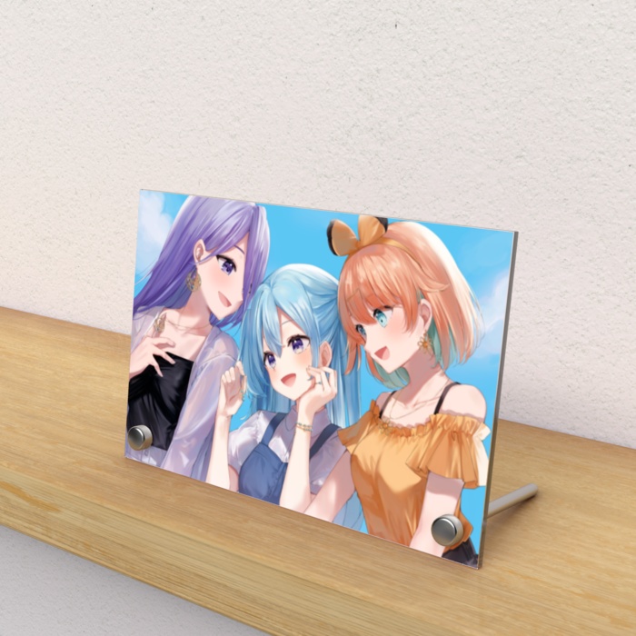 【〜3/13(金)20:00〆 受注生産】アクリルプレート《1st Class》