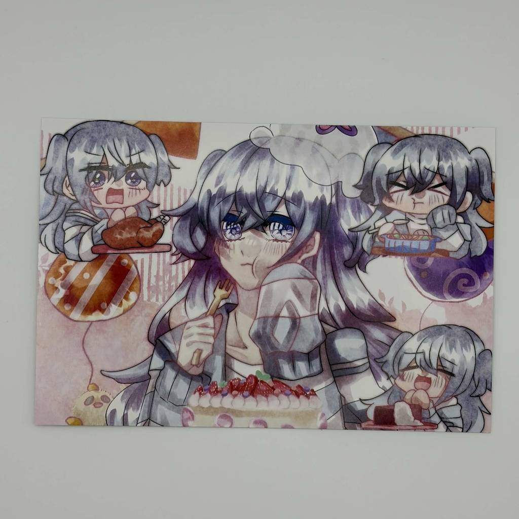 ポストカード《全10種》+ステッカー《1種》甘沖とゆ