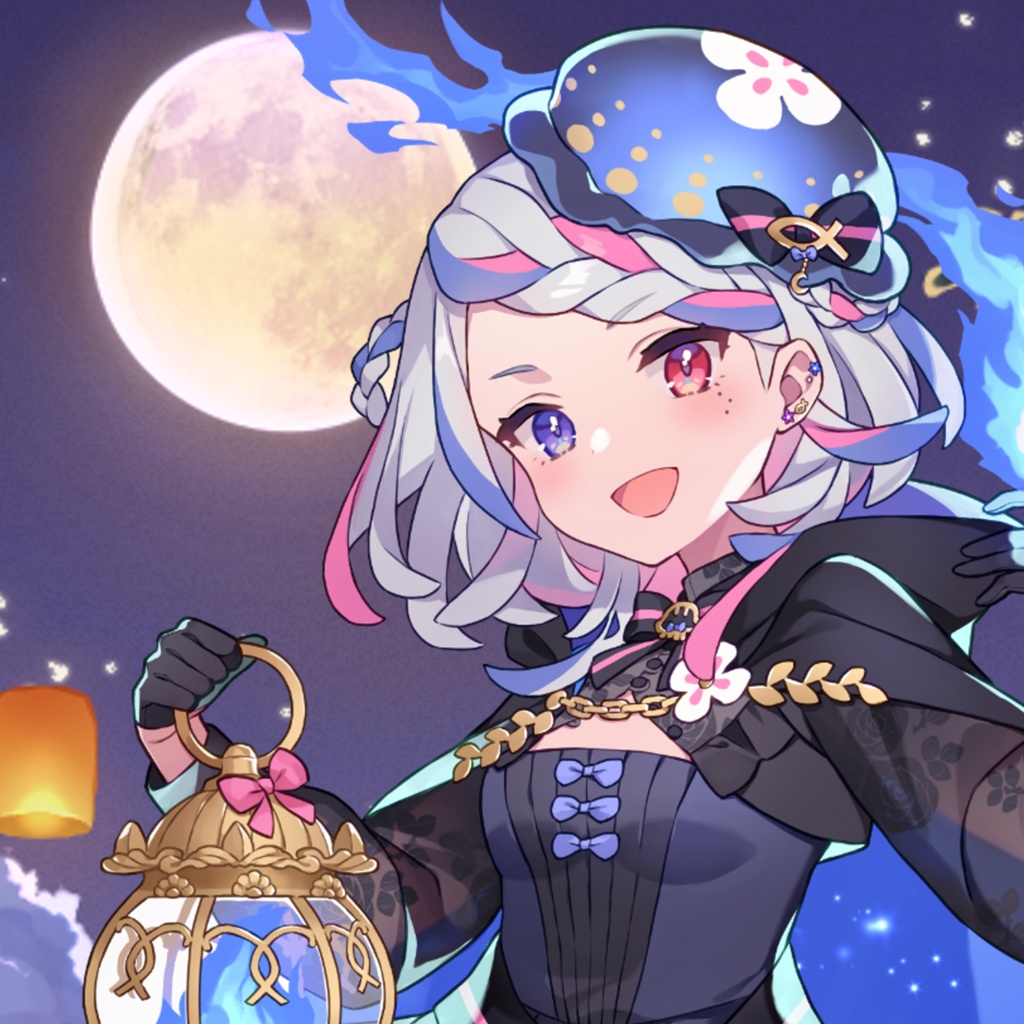 【～8/31(月)23:59〆 受注生産】タペストリー《Will-o'-the-wisp》