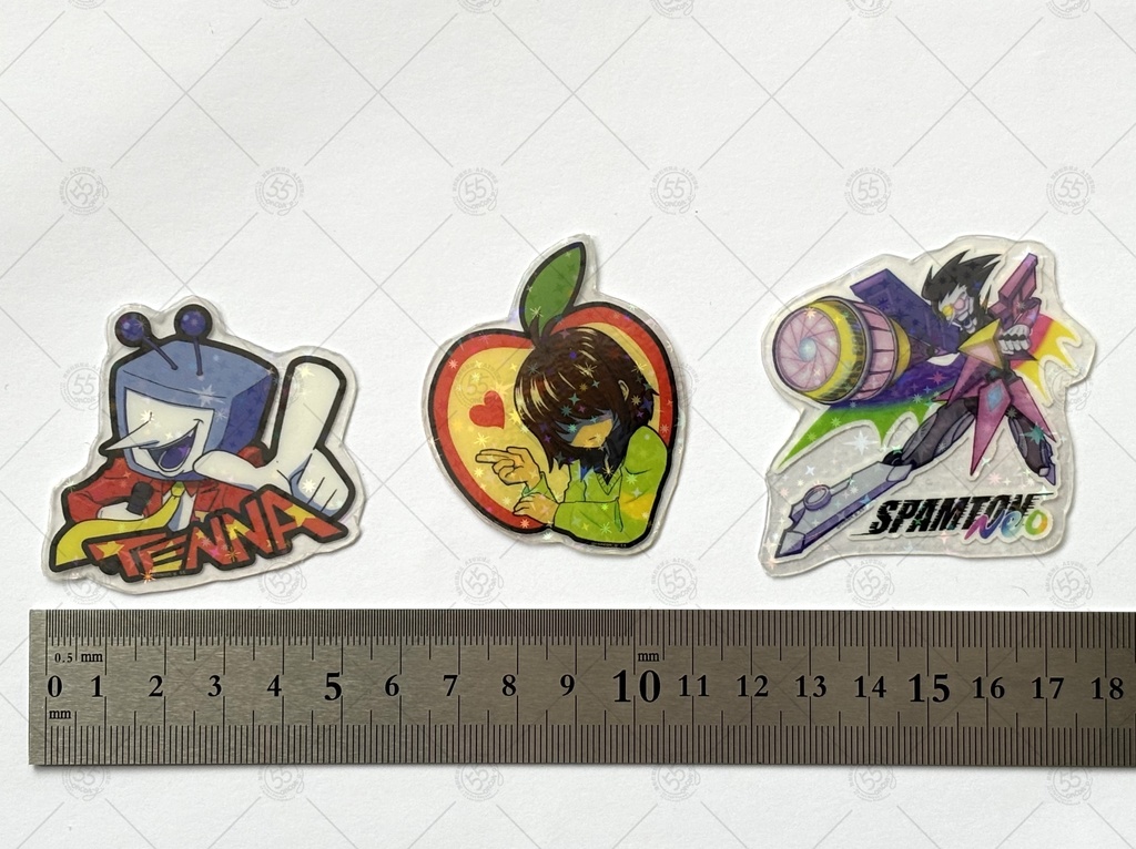 キラキラ✴︎クリアステッカー(B品)