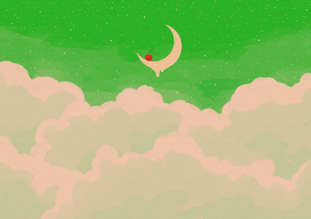 クリームソーダな空 - メロン