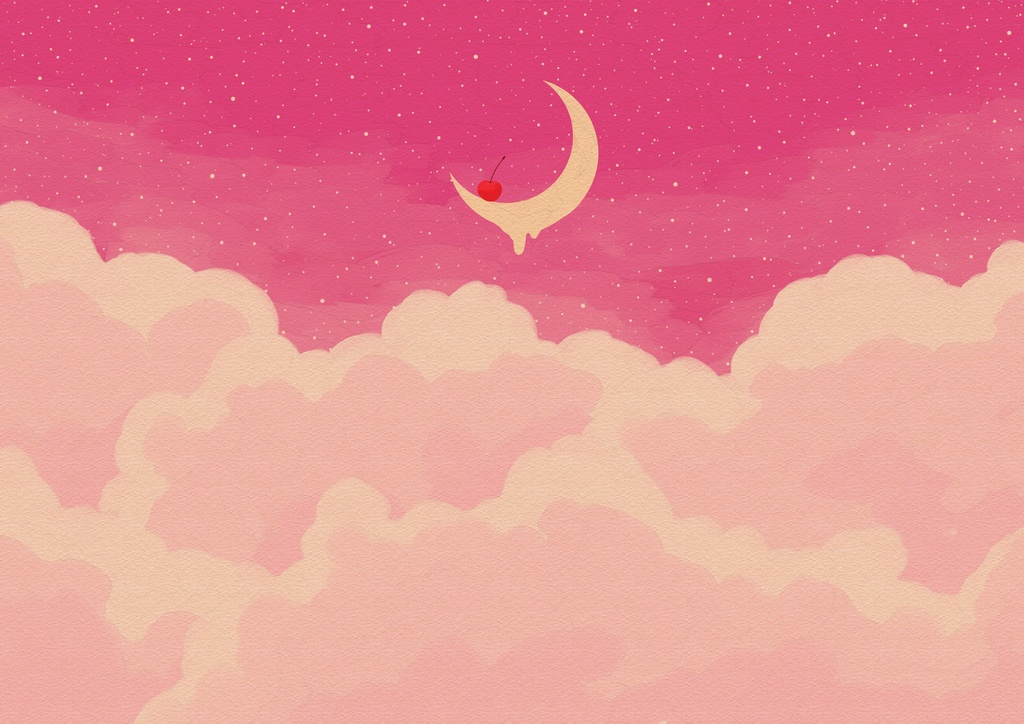 クリームソーダな空 - イチゴ