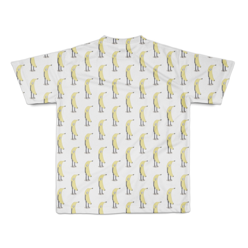 総柄Tシャツ-バナナりんふぇい-