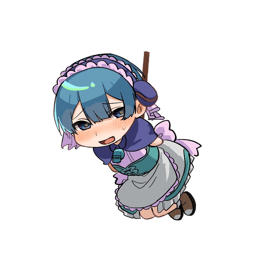 着衣吊りマルルクキーホルダー