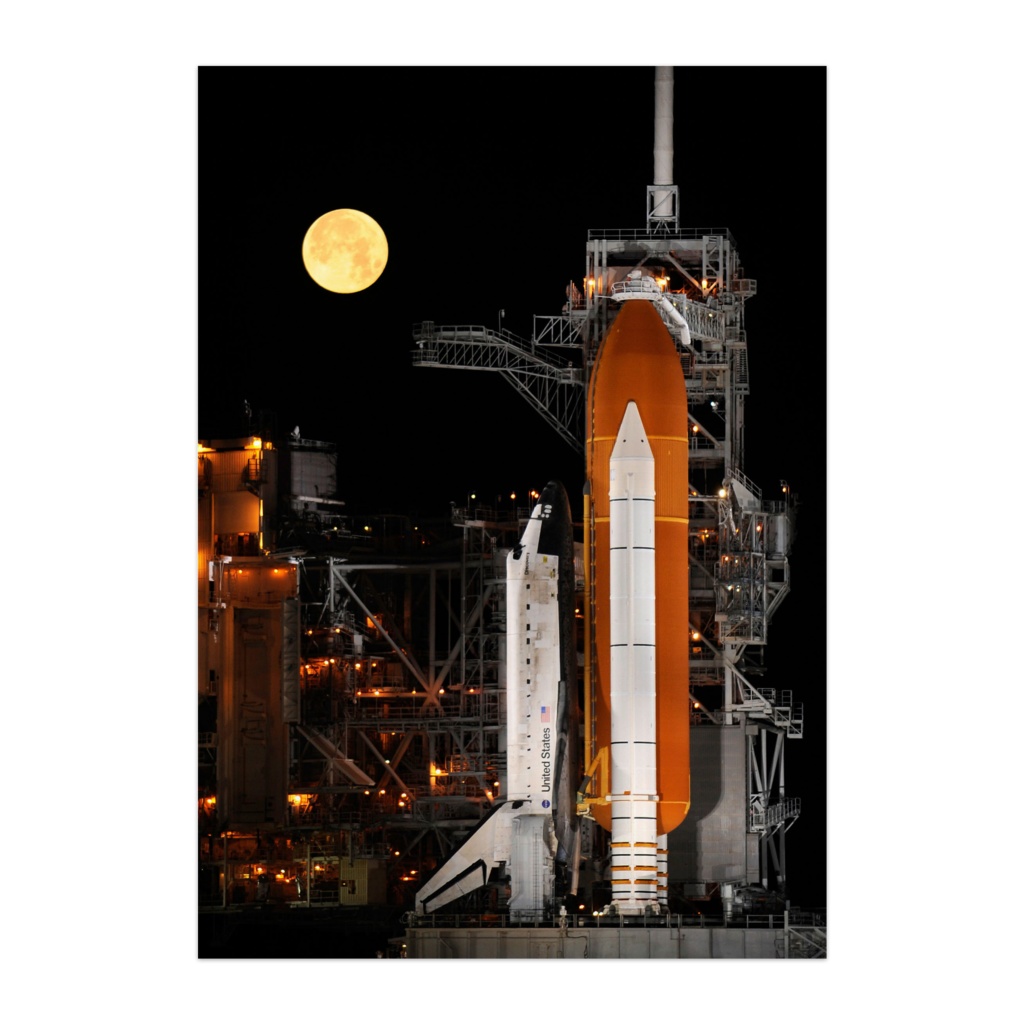スペースシャトル ディスカバリー NASA許諾済み宇宙ポスター Discovery