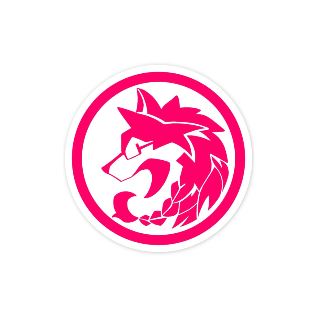 黄泉路シンボルロゴ スマホステッカー