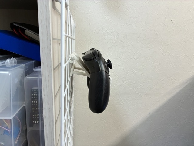 ゲームコントローラー壁掛けフック(Nintendo Switch タイプ) 3Dモデル