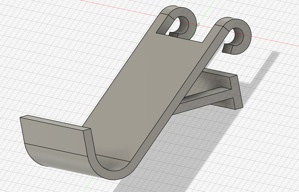 ゲームコントローラー壁掛けフック(Nintendo Switch タイプ) 3Dモデル