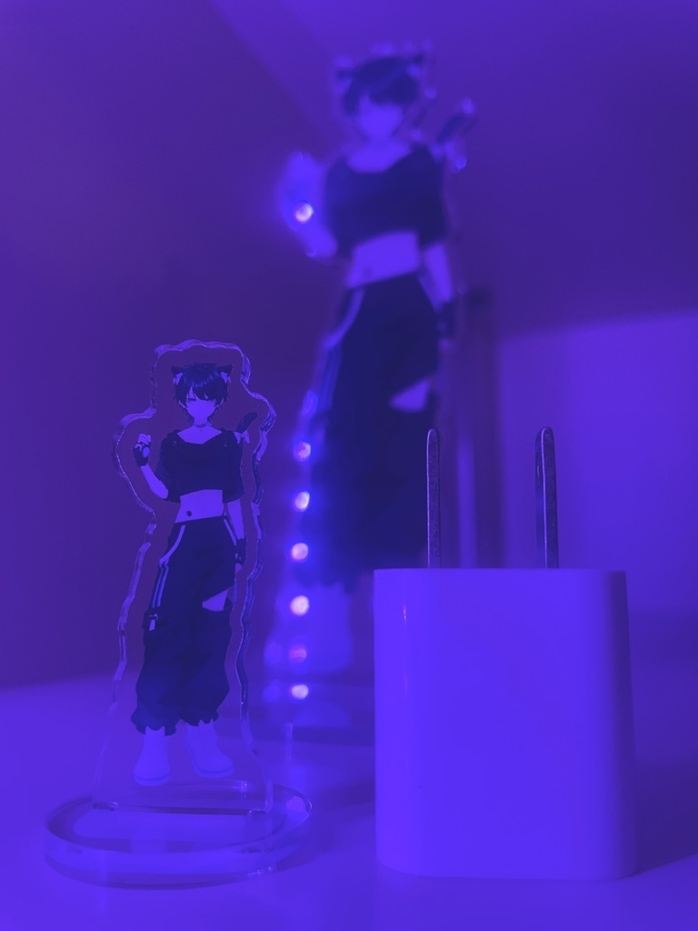 キャットでキュートなVTuberのアクスタ