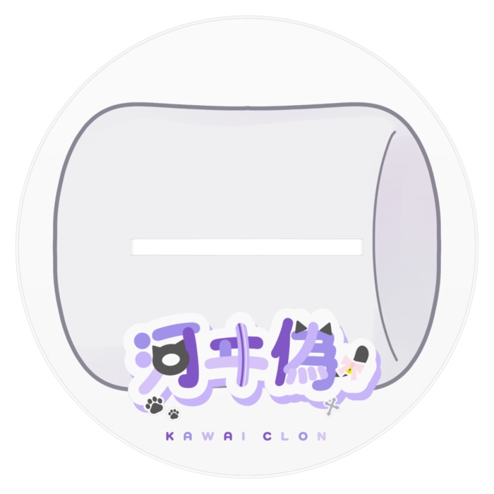 キャットでキュートなVTuberのアクスタ