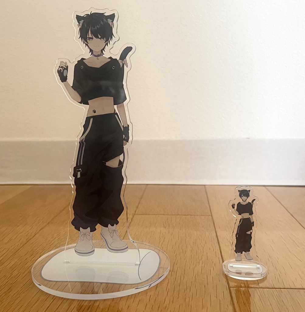 キャットでキュートなVTuberのアクスタ