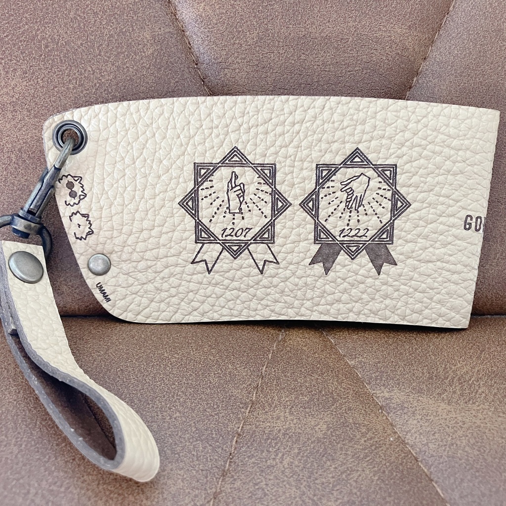 本革カップスリーブ