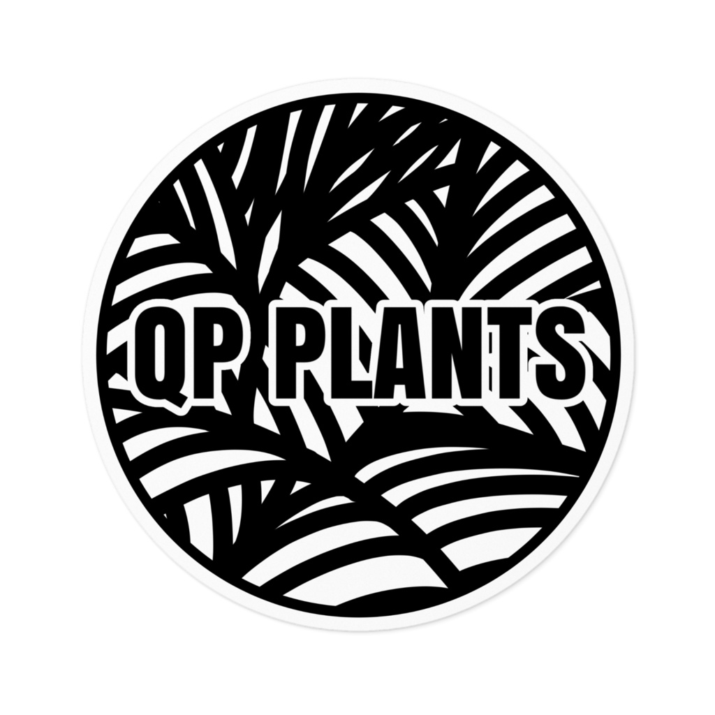 QPPLANTSステッカー01