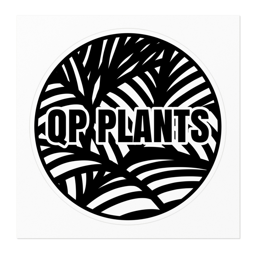 QPPLANTSステッカー01