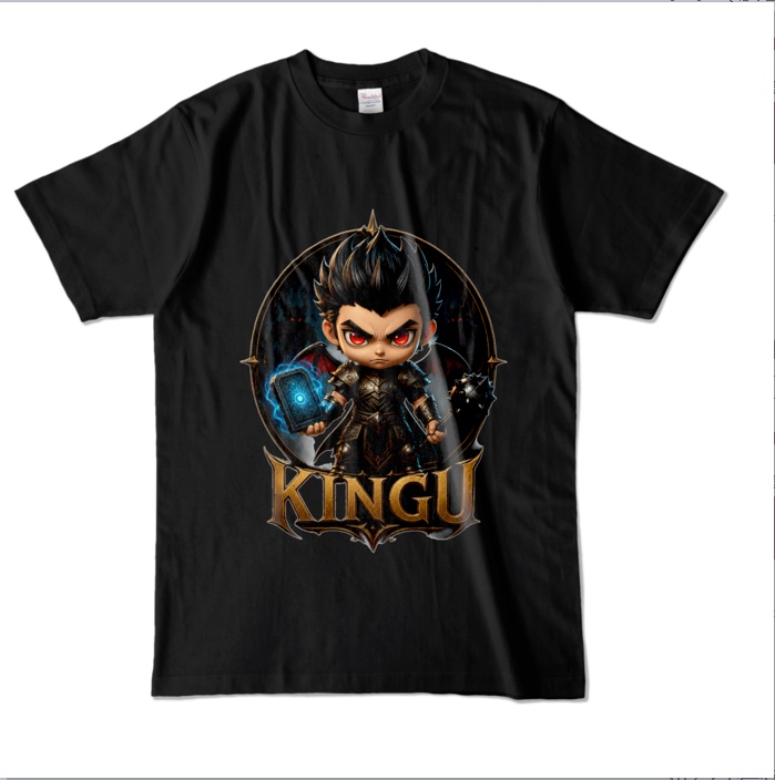 【Tシャツ】キングー（デフォルメver.）