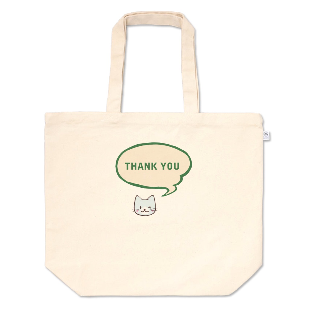 サンキューねこちゃんず トート Nacona Booth