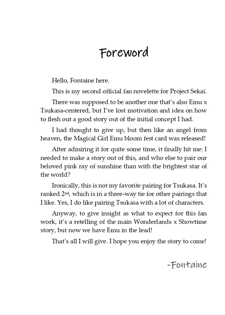 Make The World Smile, Magical Girl Emu! (Vol. 1)