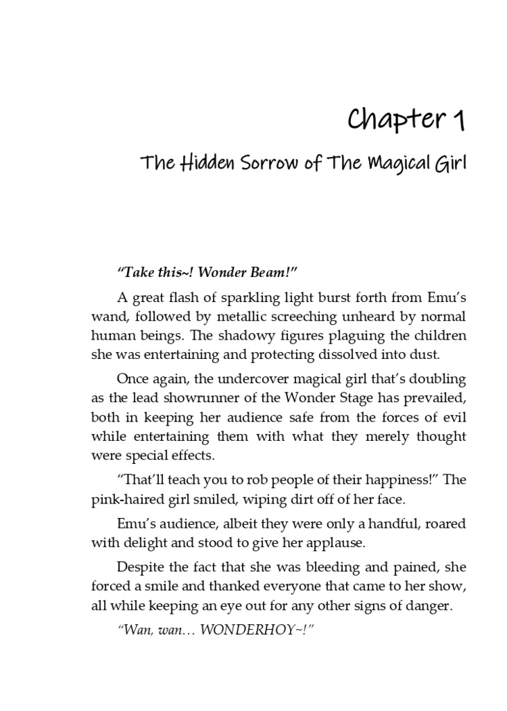 Make The World Smile, Magical Girl Emu! (Vol. 1)