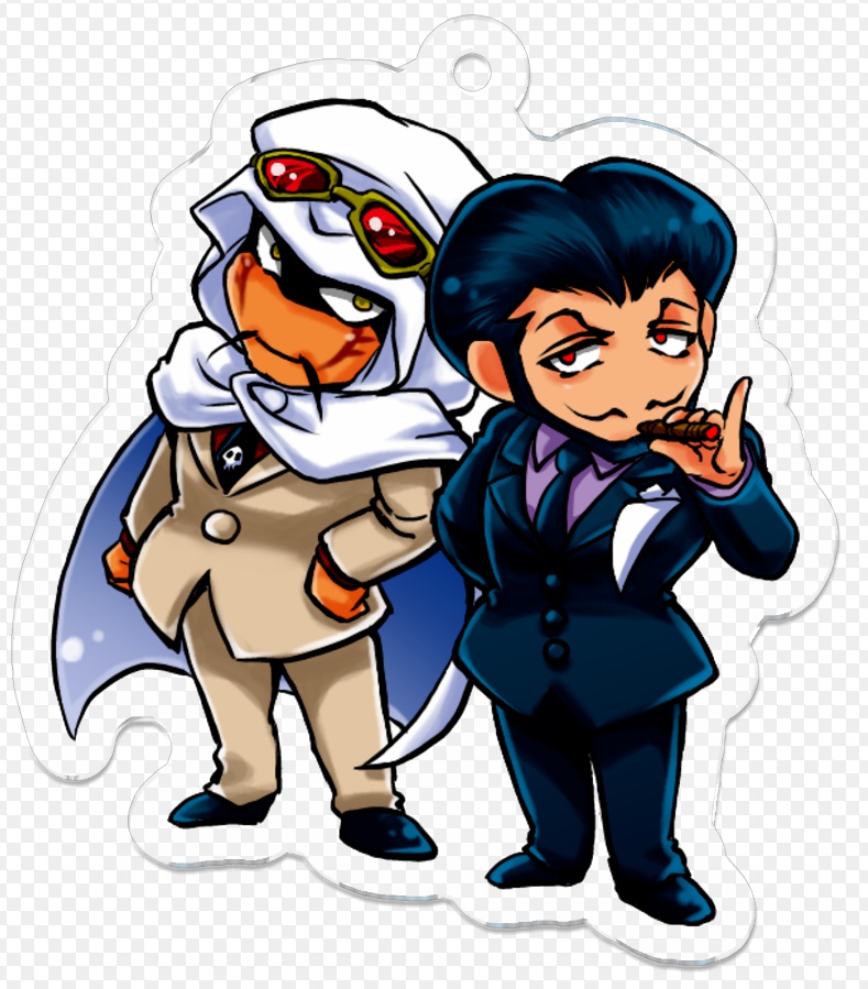 盟友アクリルキーホルダー