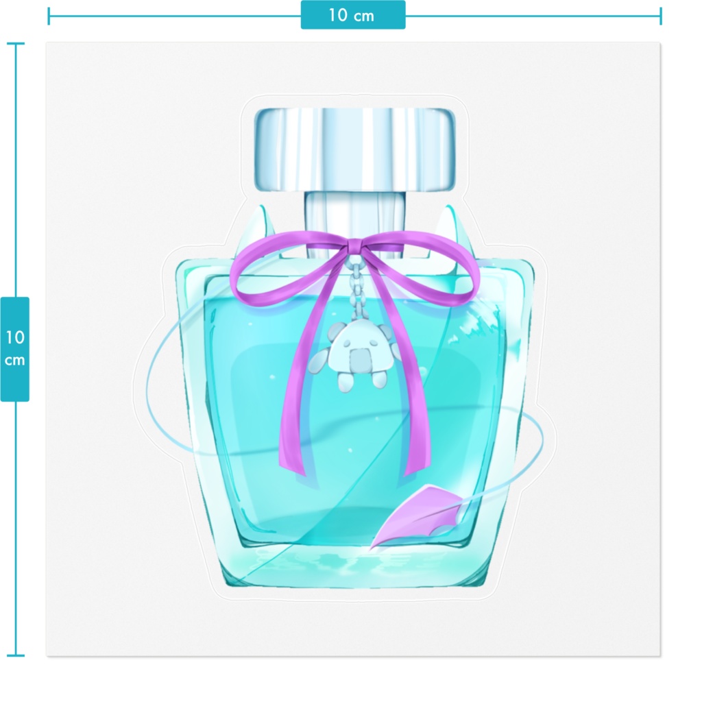 ステッカー デルミン - ヒーローモチーフコスメ