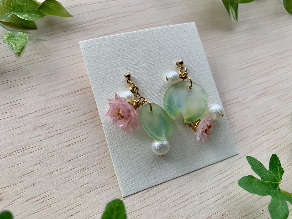 蓮ピアス「薄紅」