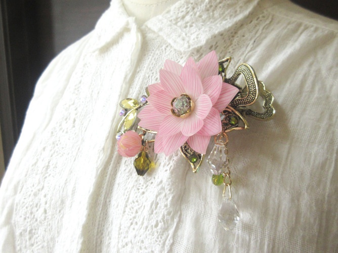 蓮の髪飾り