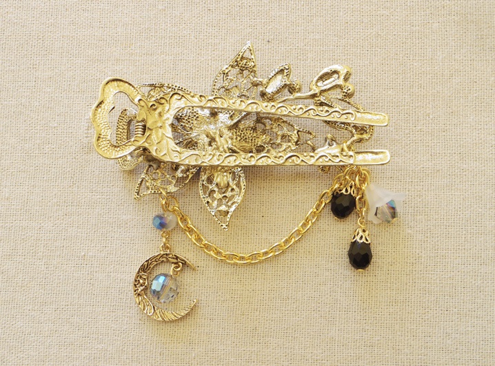 刀剣乱舞【三日月宗近風髪飾り】