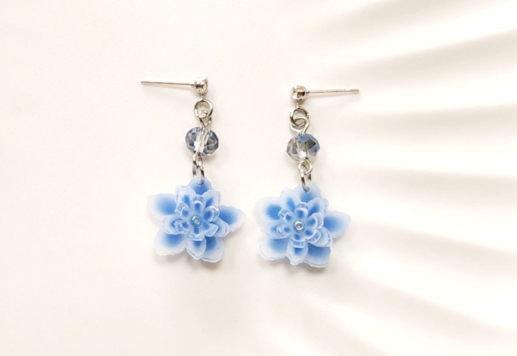 【紫陽花-万華鏡-】ピアス