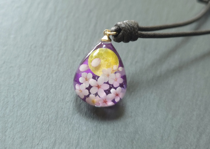 【朧桜-雫-】ネックレス