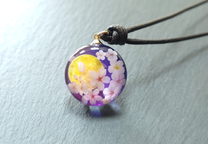 【朧桜】ネックレス