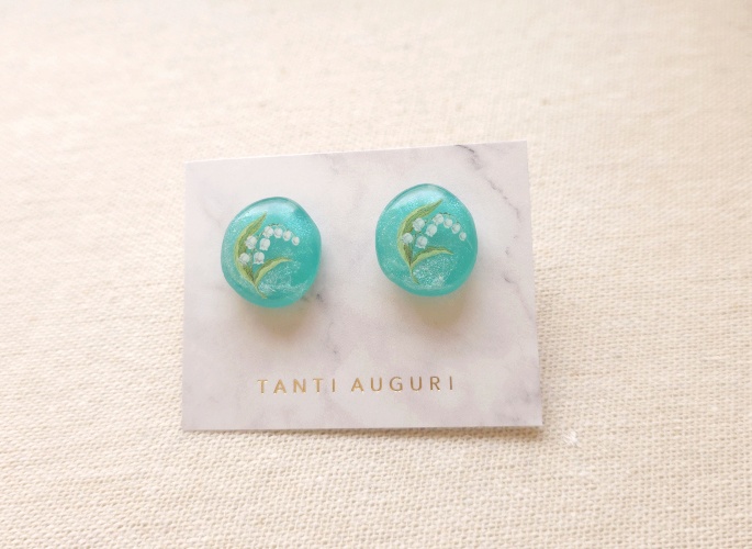 スズランのピアス