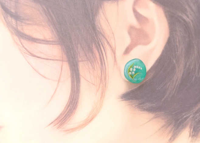 スズランのピアス