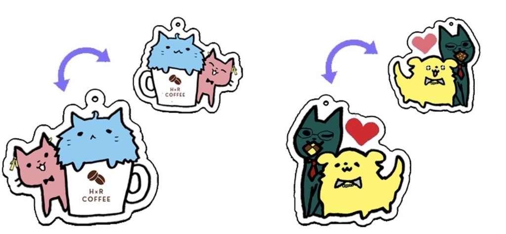 アクリルキーホルダー