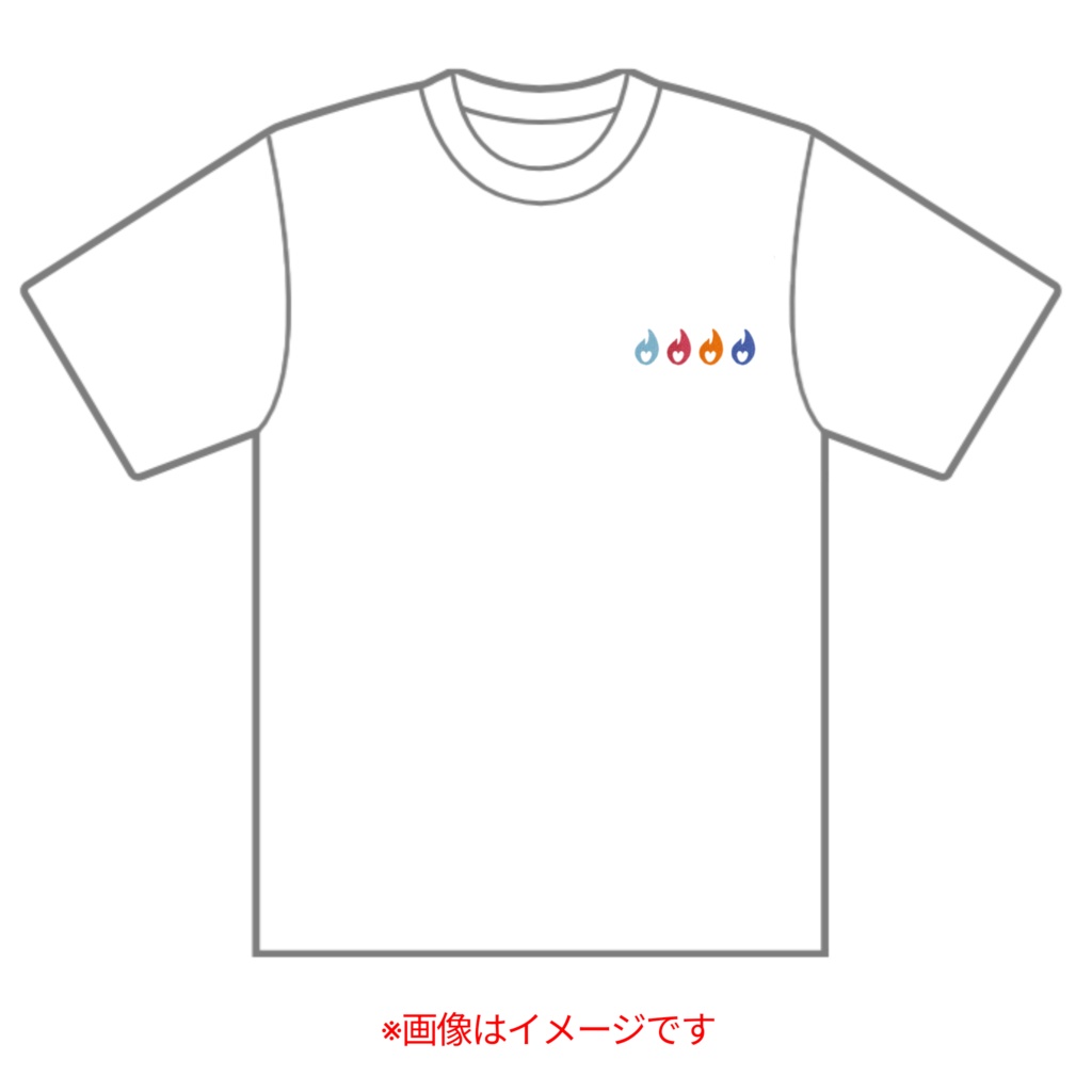 あおさばともしびTシャツ