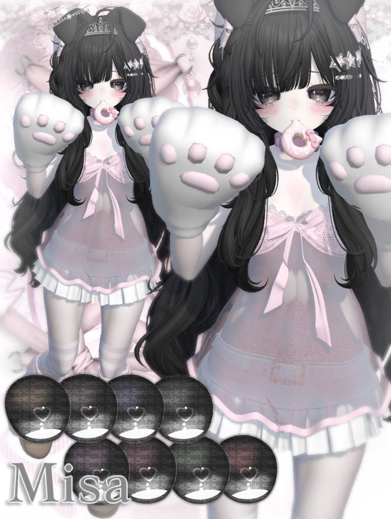 Puppy Princess - Manuka 「マヌカ」 Eyes & Makeup, Full body「アイ&メイクアップテックス , 完全な本」