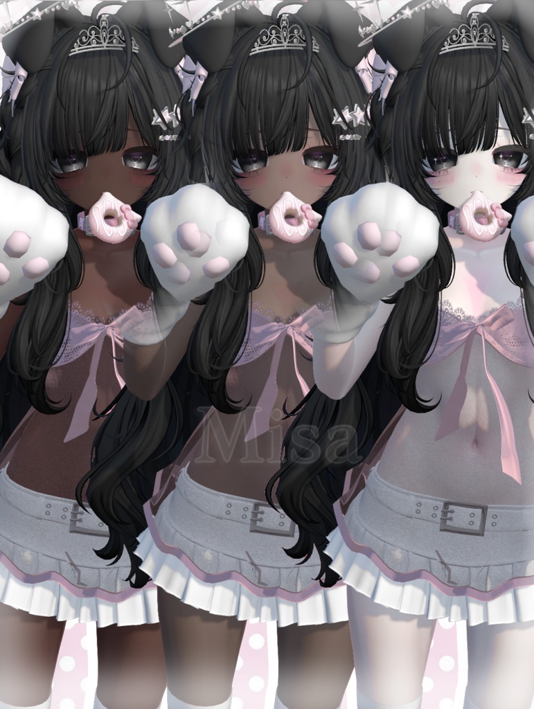 Puppy Princess - Manuka 「マヌカ」 Eyes & Makeup, Full body「アイ&メイクアップテックス , 完全な本」