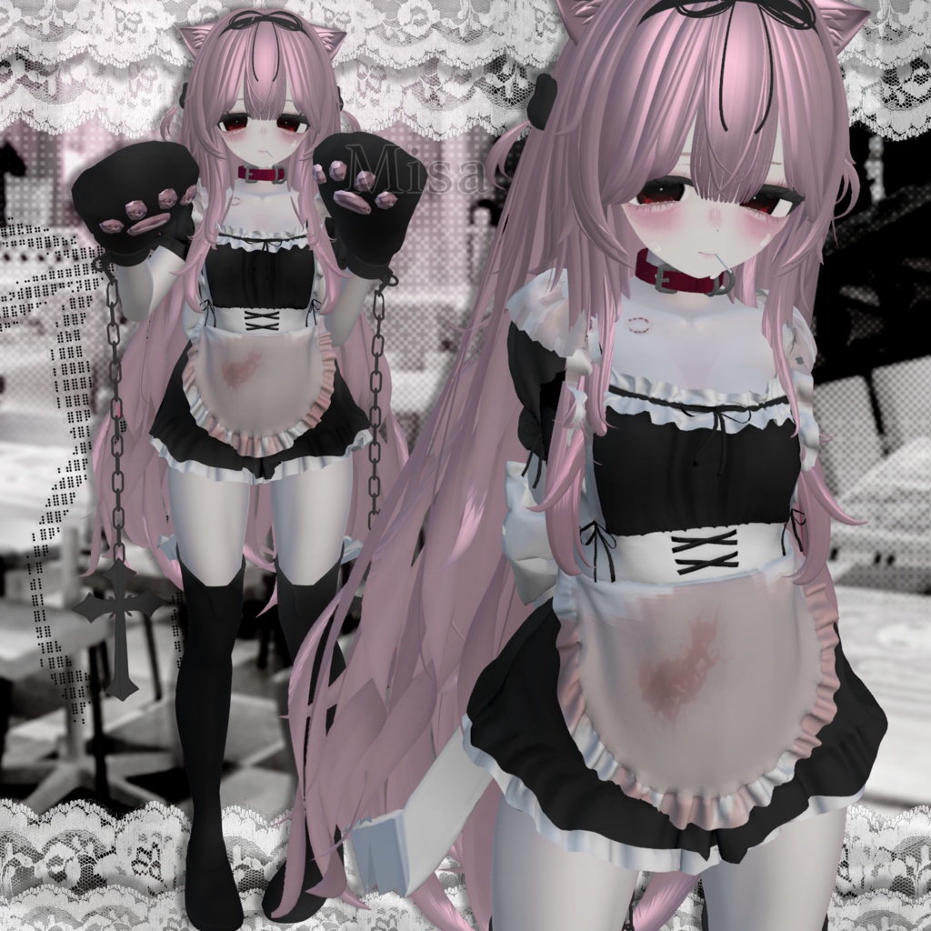 5 Avatar poses 「アバターポーズ」 , IDLE poses 「アイドルポーズ」