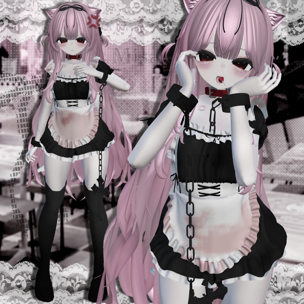 5 Avatar poses 「アバターポーズ」 , IDLE poses 「アイドルポーズ」