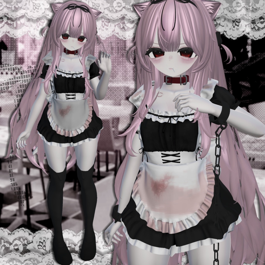 5 Avatar poses 「アバターポーズ」 , IDLE poses 「アイドルポーズ」